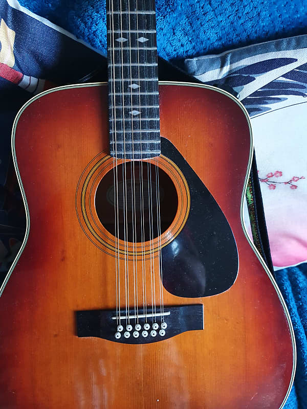 Yamaha FG-412 SB ii 1984 Cherry/Sunburst with Case | Reverb
