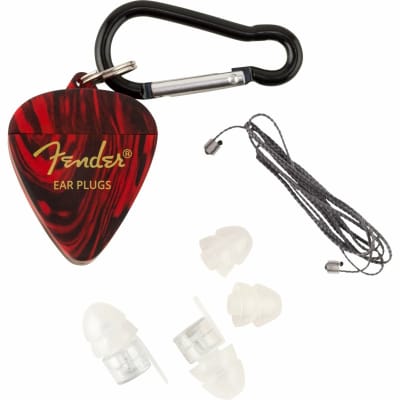 Fender Professional Series Hi-Fi Ear Plugs with Case, 1 Pair image 1