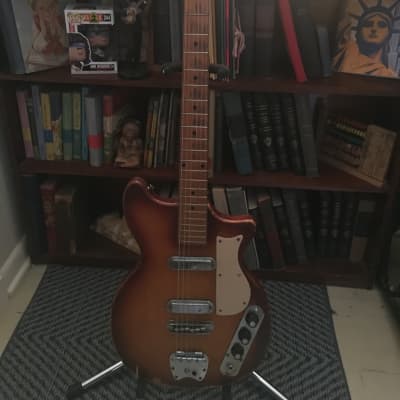 1960’s Strad O Lin Electric guitar Aged tobacco finish for sale
