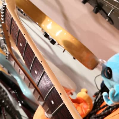 Fernandes BSV-70 1985 Aged White LH Lefty Left-Handed Southpaw Zurdo Gaucher Linkshänder image 19