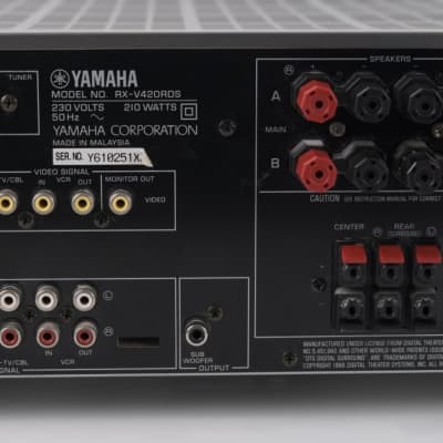 Yamaha RX-V420RDS - Surround Receiver image 6