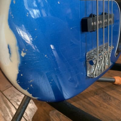 Hand Aged Fender Squier Precision Bass image 4