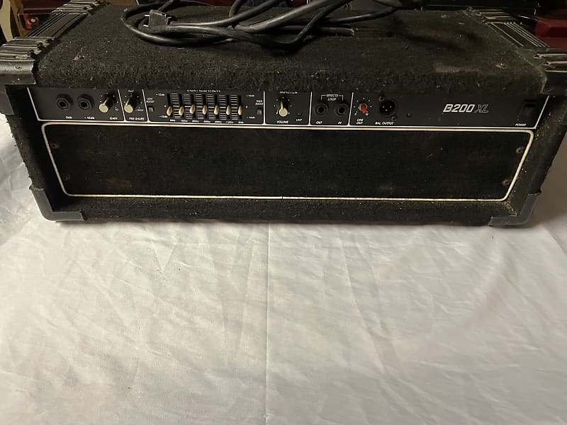 Crate B200XL Bass Amplifier Head 1980s Black Carpet | Reverb