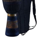 Meinl Earth Rhythm Series Original African-Style Rope-Tuned Wood Djembe with Bag
