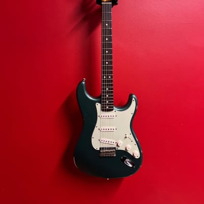 Fender 1967 Stratocaster Custom Shop Hardtail Relic Sherwood Green del 2015 Custom Order for sale