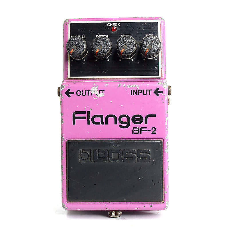 Boss BF-2 Flanger 1980-1984 (Black Label) Made In Japan | Reverb UK