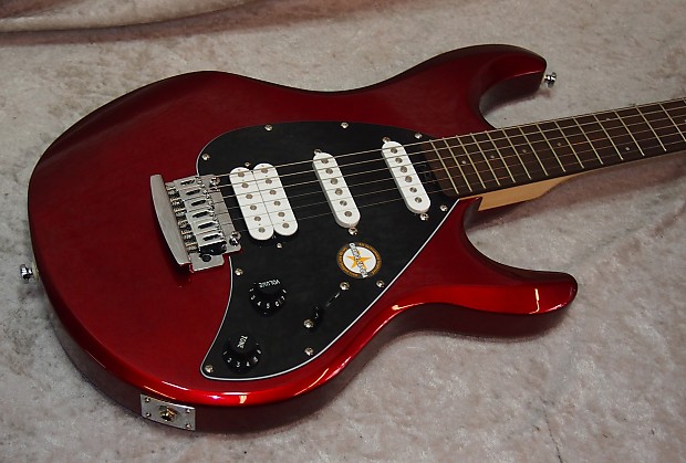 Sterling by Music Man SUB S.U.B. Silo3 Silo 3 guitar in Red finish