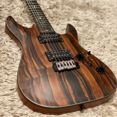 Schecter C-1 Exotic Ebony in Natural Satin image 2