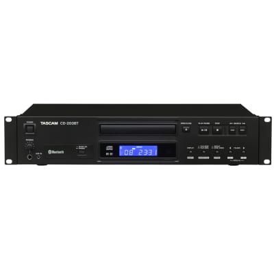 Tascam CD-200BT Professional CD Player with Bluetooth Receiver image 1