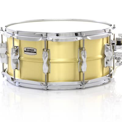 Yamaha 6.5 x 14-Inch Recording Custom Brass Snare Drum image 3