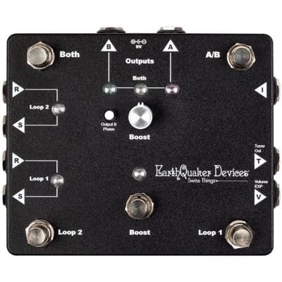 Earthquaker Devices Swiss Things Pedalboard Reconciler Buffer Looper Switcher AB image 1