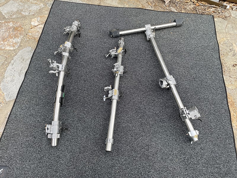 PDP PDP Drum Rack Curved Bars and Leg with Many Clamps Reverb