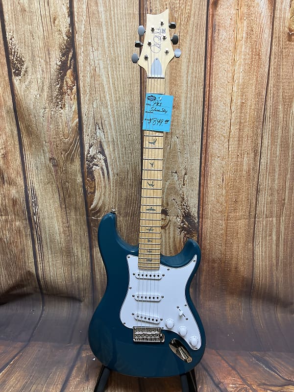 PRS Silver Sky SE - Nylon Blue | Reverb