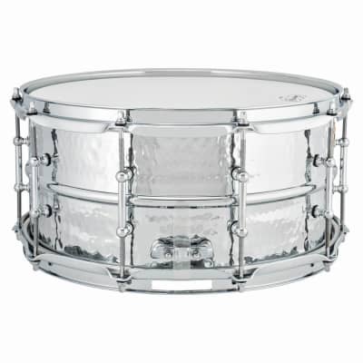 Ludwig Supraphonic Snare Drum 14x6.5 Hammered w/Tube Lugs image 3