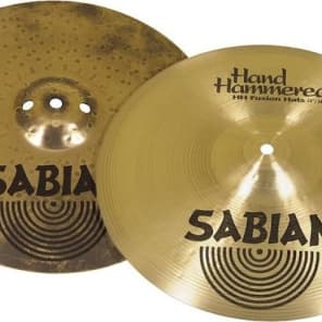Sabian 14" HH Hand Hammered Fusion Hi-Hat Cymbal (Top) (1992-2015)