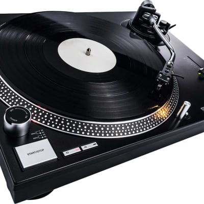 Reloop RP-1000-MK2 Belt Drive Turntable with Needle w/ Cloth 3-Pack
