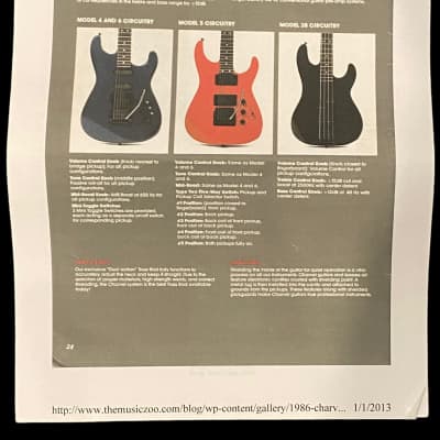 Charvel Model 4 - 1986 - Made in Japan - MIJ - Black Cherry w