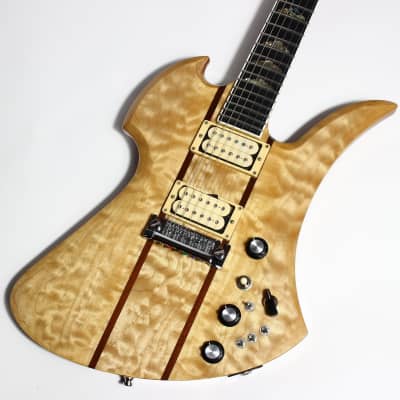 1999 BC Rich USA Mockingbird Supreme Deluxe Electric Guitar | Quilted Maple Top, Bernie Rico Signed, Mahogany Body/Neck, Active Electronics! image 2