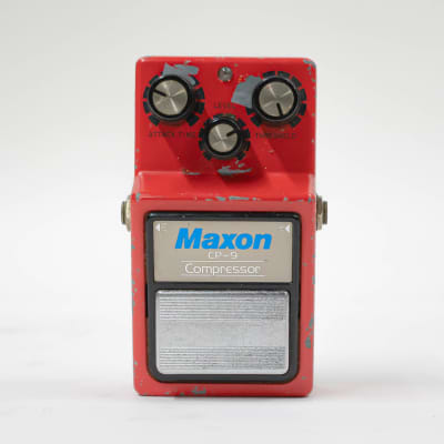 Maxon CP-9 Compressor '80s Vintage MIJ Guitar Effect Pedal Made in 