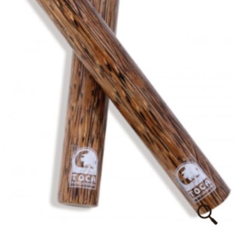 Toca Duro Didgeridoo, Large - Green Swirl Design 
