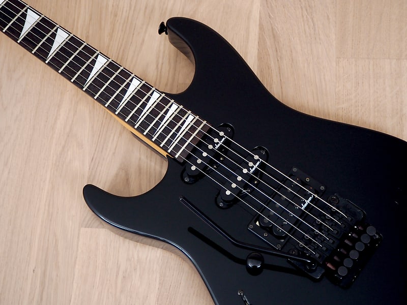 1980s Charvel by Jackson DK-065-SSH Custom Black Japan