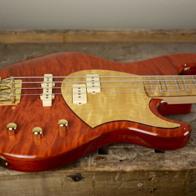 Ruokangas Guitars Steam Deluxe  2021 Old Red image 7