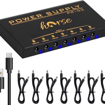 Vitoos ISO-8 Isolated Power Supply for pedals | Reverb
