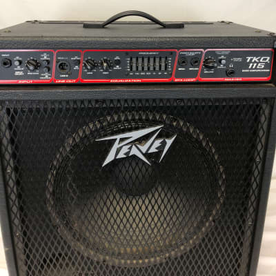 Peavey TKO 115 100w 1x15 Bass Combo Amp | Reverb