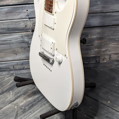 ESP/ LTD TED-600T SW Ted Aguilar Signature Series Electric Guitar - Snow White image 6