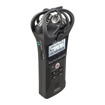 Zoom H1n Handy Portable Digital Stereo Condenser Mics Audio Recorder w/ Software image 2
