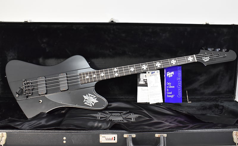 2001 Gibson Blackbird Thunderbird Nikki Sixx Limited Run Bass 