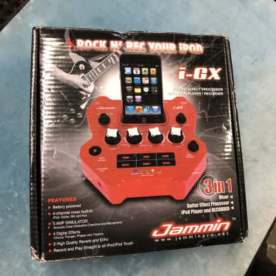 Jammin' Pro i-GX Guitar Effects Processor / iPod Player / Recorder w/ Box image 6
