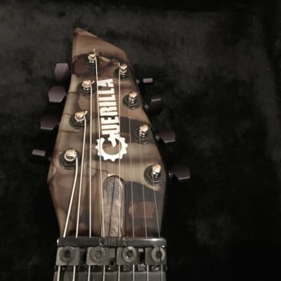 Guerilla Guitars MSR-8 Custom Shop 2017 Tank rust Satin image 10