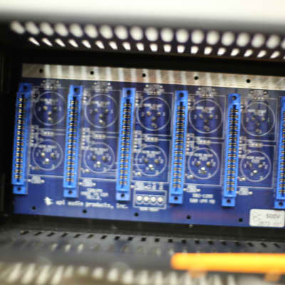 API 500VPR 10-Slot 500 Series Rack with L200 PSU 2000s -  Blue image 2