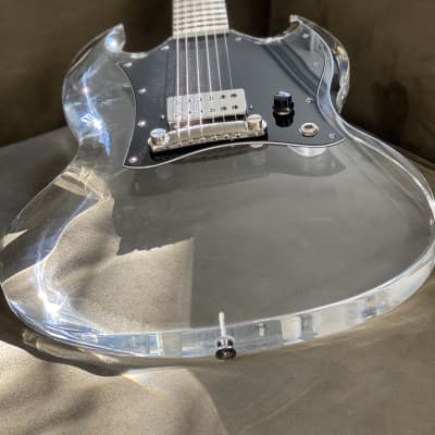 SMG Scale Model Guitars Lucite SG Acrylic Lucite image 1