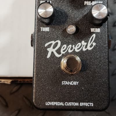 Lovepedal 60's Reverb Mr Black collaboration