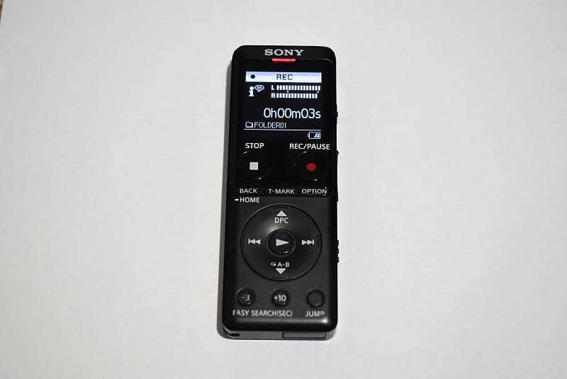 Sony ICD-UX570 Portable Digital Recorder Player - Black | Reverb