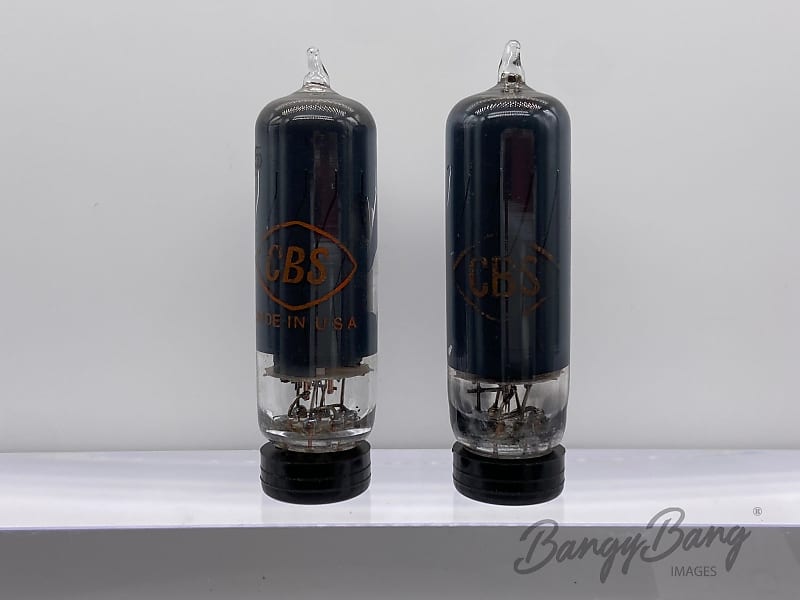 Matched Pair CBS 6AQ5/6005/6V6 Power Pentode Amplifier Audio Vacuum Tube  Valve - Bangybang.tube