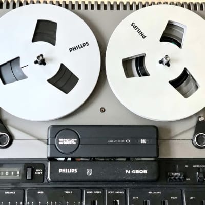 Vintage 1977 Philips N4506 Reel to reel tape player/recorder,great item image 2