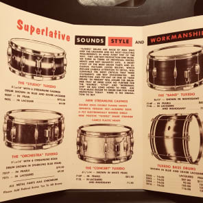 Camco New Tuxedo Superlative drum catalog 1965 image 3
