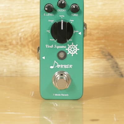 Donner Verb Square Reverb Effects Pedal 