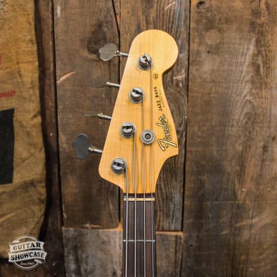 Fender Custom Shop '64 Jazz Bass Journeyman Relic - Aged Olympic White image 5