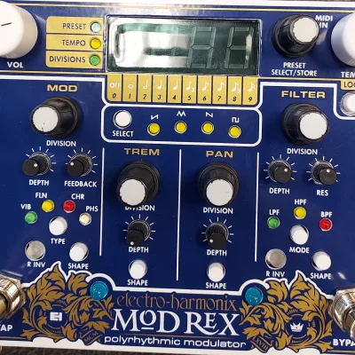 Electro-Harmonix Mod Rex Polyrhythmic Modulator | Reverb