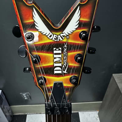 Dean Dime razorback - Bumblebee firefly | Reverb