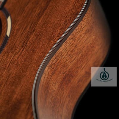 Washburn WLO12SE Woodline 10 Series Acoustic-Electric  All Mahogany Orchestra; Free Shipping image 7