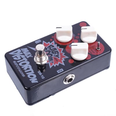 Biyang Baby Boom DS-10 Max Distortion Guitar or Bass Distortion Effect Pedal True Bypass image 3