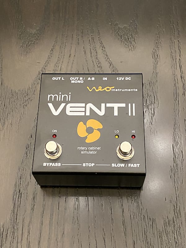 Neo Instruments Mini Vent II Rotary Speaker Cab Simulator Pedal