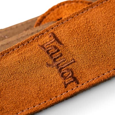 Taylor Strap, Embroidered Suede, Honey, 2.5" image 1