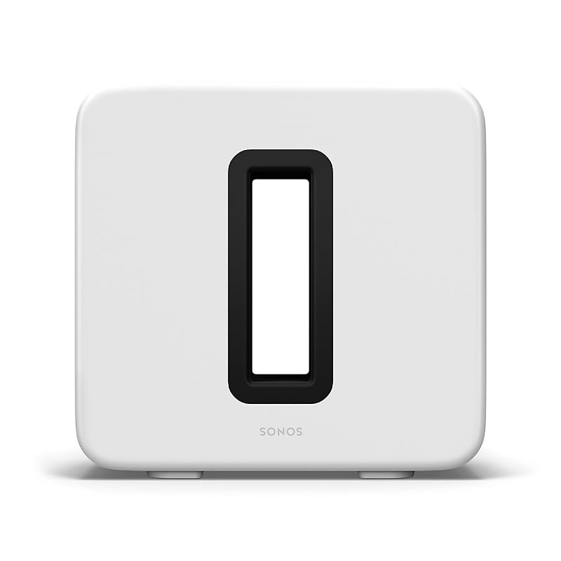 Sonos SUB Gen 3 Wireless Subwoofer, White  			