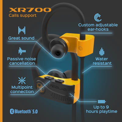 TREBLAB XR700-Top Bluetooth Wireless Earbuds for Running-Bluetooth 5.0 IPX7,Rugged Workout Earphones image 4